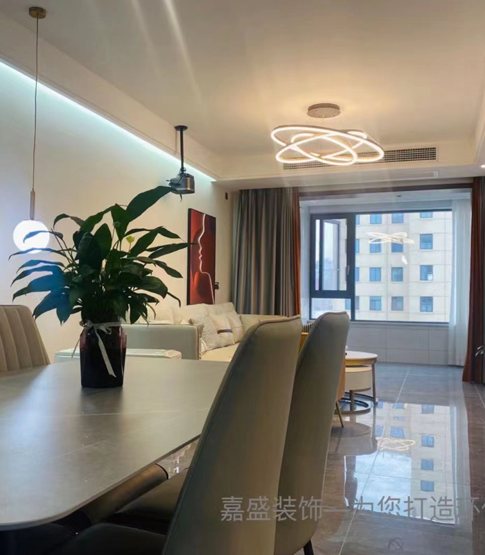 龍景130平現代風格